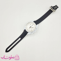 خرید ساعت امگا سواچ moonswatch با بند رابر زنانه مردانه رنگ سفید مشکی کیفیت مستر