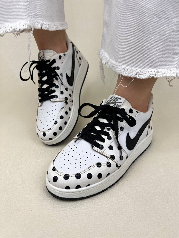 کتانی ونی خالدار  ایر فورس نایک کوتاه  NIKE limitted edation کد 950