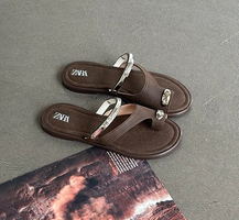 خرید صندل زنانه انگشتی زارا النگویی ZARA 