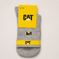 خرید  جوراب مردانه طوسی ساقدار CAT 