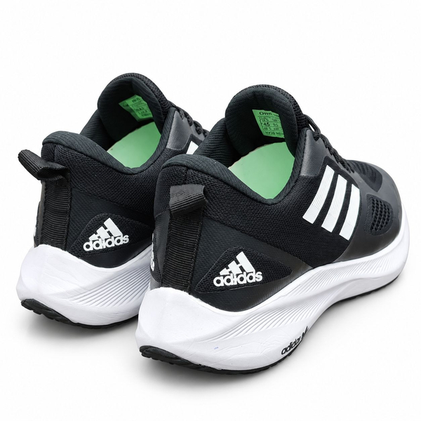 کفش اسپرت و رانینگ مردانه بزرگ‌پا برند آدیداس Adidas مدل شیلد مشکی