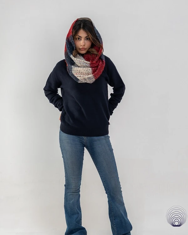 پلیور بافت سبز تیره یونیسکس Jack & Jones
