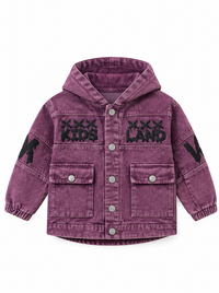 ست لباس بچگانه کت و تیشرت مدل kids land