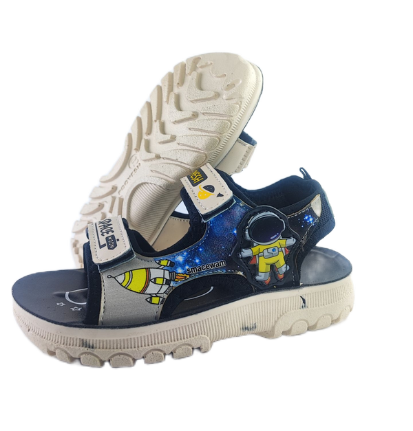 صندل پسرانه مدل آدیداس Adidas نارنجی آبی زرد سبز کد 342