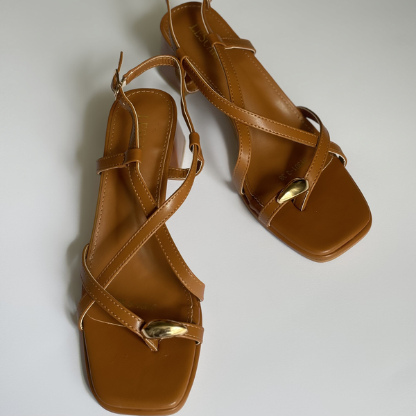 صندل پاشنه دار وارداتی(مجلسی و روزمره)J301-3