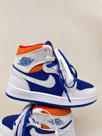 کتونی ساقدار زنانه ایر جردن 1 کینگ بلو  1 NIKE AIR JORDAN کد 912