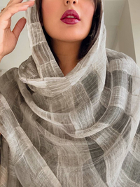 خرید شال زنانه ویسکوز مجلسی راه راهی وارداتی 