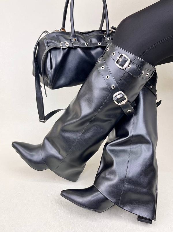 بوت زنانه ژیوانشی پاشنه دار GIVENCHY کد 1722 دختر طهرونی