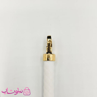 دستبند امگا رابر سفید با قفل طلایی سایز لارج کیفیت مستر کد 1100