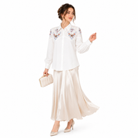 شومیز زنانه گلدوزی وارداتی کد 361