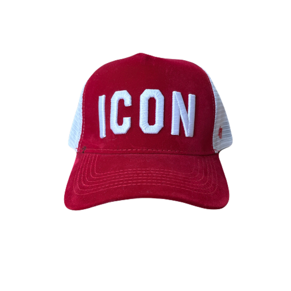 خرید  کلاه کپ بیسبالی قرمز مدل ICON 