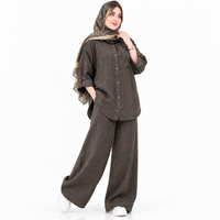 ست مانتو و شلوار زنانه مخمل پاییزی