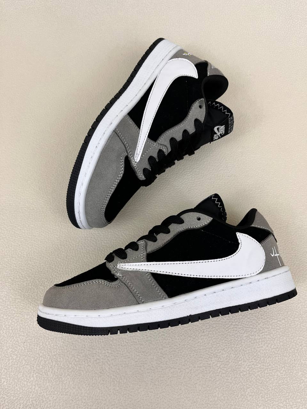 کتانی ونس زنانه ایر جردن وان لو اسکات تراویس نایک AIR jordan 1 low Travis Scott کد 943