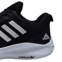 کفش اسپرت و رانینگ زنانه مدل آدیداس شیلد adidasمشکی سفید کد 38