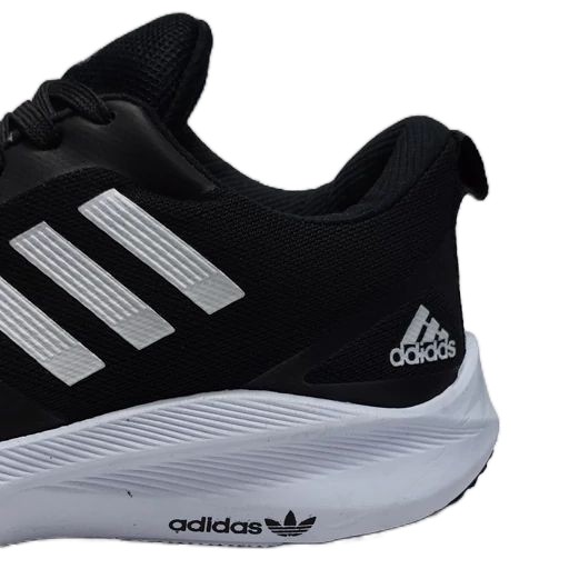 کفش اسپرت و رانینگ زنانه مدل آدیداس شیلد adidasمشکی سفید کد 38