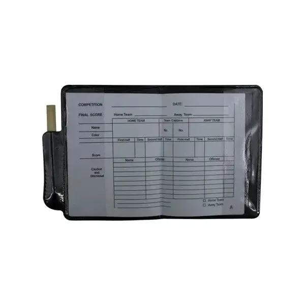 کارت داوری فوتبال طرح FIFA همراه با کیف و خودکار