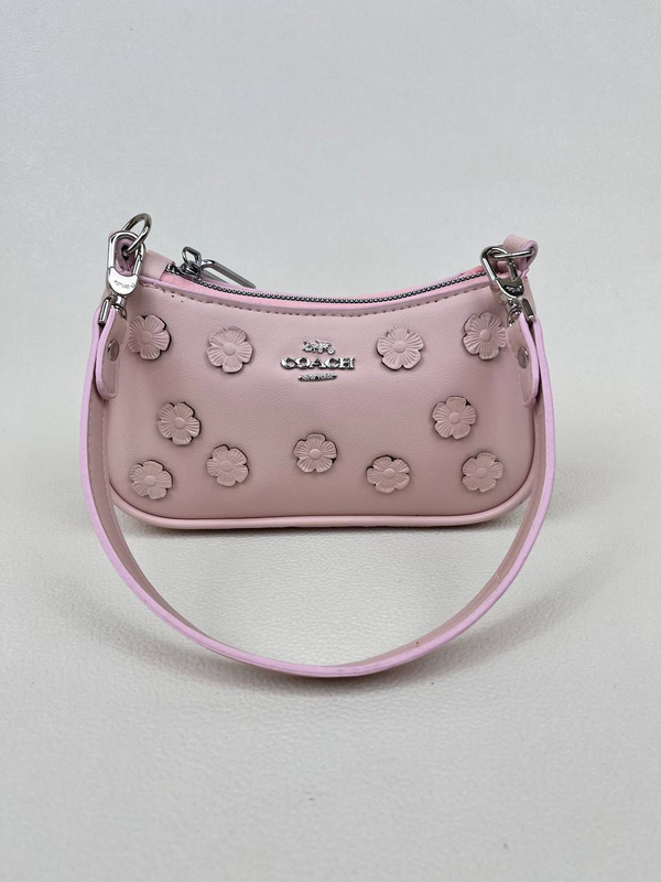 کیف زنانه پاسپورتی همایلی رو گل کواچ COACH کد 1578