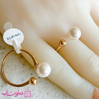خرید انگشتر زنانه ژوپینگ مدل مروارید