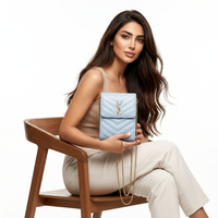 خرید کیف پاسپورتی مدل کارلا طرح YSL
