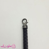 دستبند امگا رابر مشکی قفل مشکی مردانه زنانه کیفیت مستر کد 1400