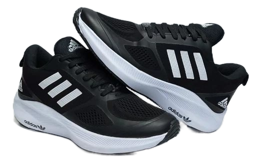 کفش اسپرت و رانینگ زنانه مدل آدیداس شیلد adidasمشکی سفید کد 38