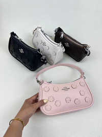 کیف زنانه پاسپورتی همایلی رو گل کواچ COACH کد 1578