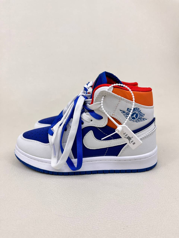 کتونی ساقدار زنانه ایر جردن 1 کینگ بلو  1 NIKE AIR JORDAN کد 912