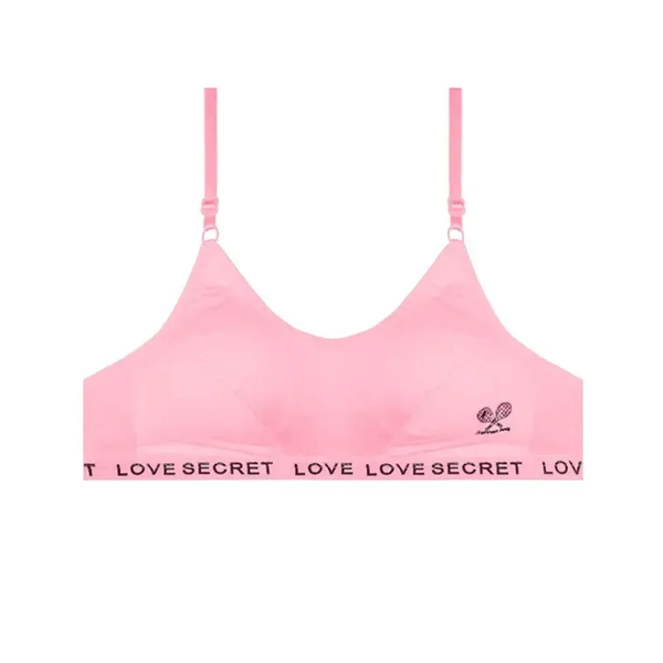 خرید سوتین ورزشی دخترانه نخی دولایه کش LOVE SECRET مدل اسپرت بدون فنر 