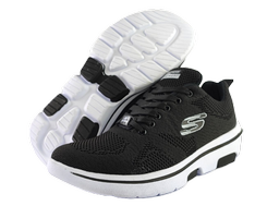 کفش اسپرت و روزمره مردانه برند اسکچرز مدل رامیرو Skechers مشکی سفید کد 150