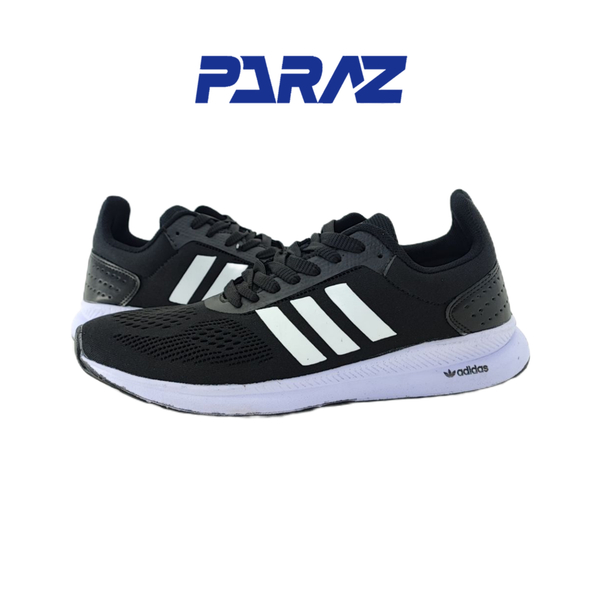 خرید کفش اسپرت و رانینگ مردانه بزرگ‌پا برند آدیداس Adidas مدل فالکون مشکی 