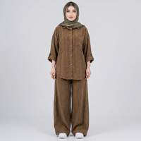 ست مانتو و شلوار زنانه مخمل پاییزی