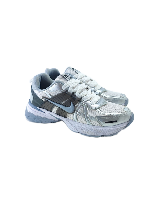 کفش اسپرت مردانه برند نایکی nike مدل وی تو کی V2K سفید نقره ای