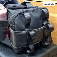 ساک ورزشی سه کاره کوله شو خارجی تفکیکی جنس پارچه دیبا وارداتی