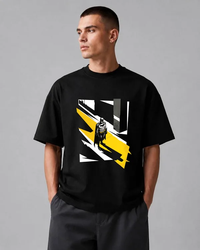 خرید Urban Hero Yellow Black Graphic Tee