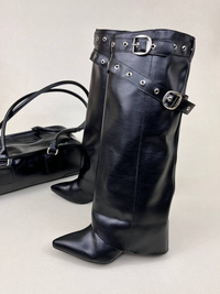 بوت زنانه ژیوانشی پاشنه دار GIVENCHY کد 1722 دختر طهرونی