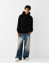 هودی مشکی Bershka