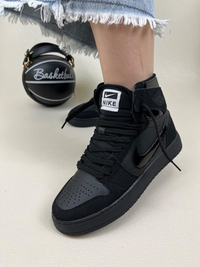 کتونی ساقدار زنانه نایک جردن 1 nike jordan1 کد 912