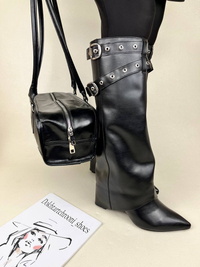 بوت زنانه ژیوانشی پاشنه دار GIVENCHY کد 1722 دختر طهرونی
