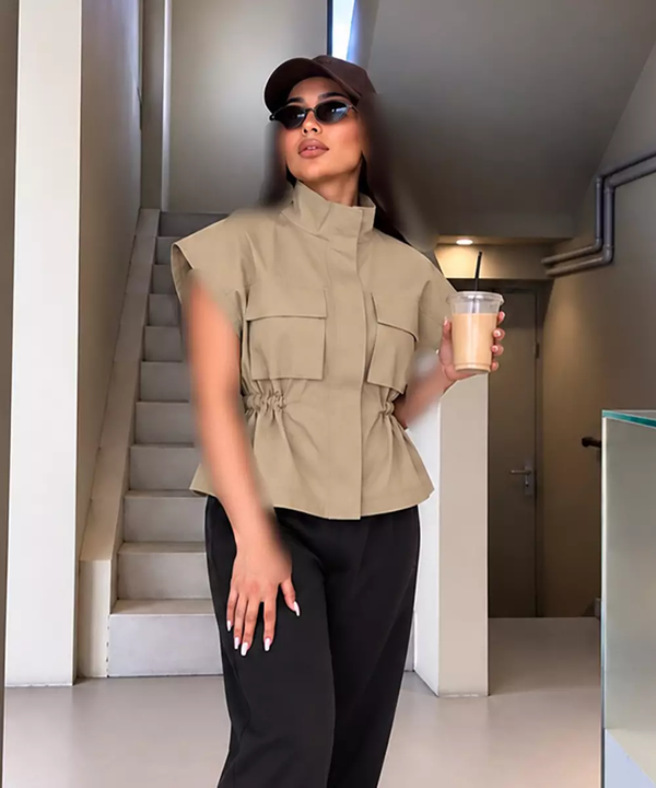 وست بارانی زنانه ردا کد BO008