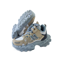 کفش بچگانه برند نیوبالانس newbalance کرم طوسی