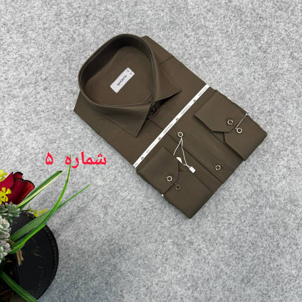 پیراهن ساده مردانه قواره کلاسیک _ استین بلند