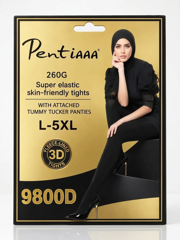 خرید جوراب شلواری زنانه سه بعدی تو کرک پنتی گرم بالا