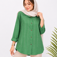 مانتو زنانه نگین دار شانتون کد 258