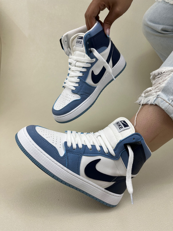 کتونی ساقدار زنانه نایک جردن 1 nike jordan1 کد 912