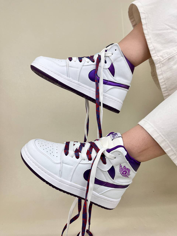 کتونی ساقدار زنانه ایر جردن 1 کرومی 1 | کتونی ساقدار زنانه ایر جردن 1 کرومی 1 NIKE AIR JORDAN کد 912 کد 628