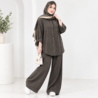 ست مانتو و شلوار زنانه مخمل پاییزی