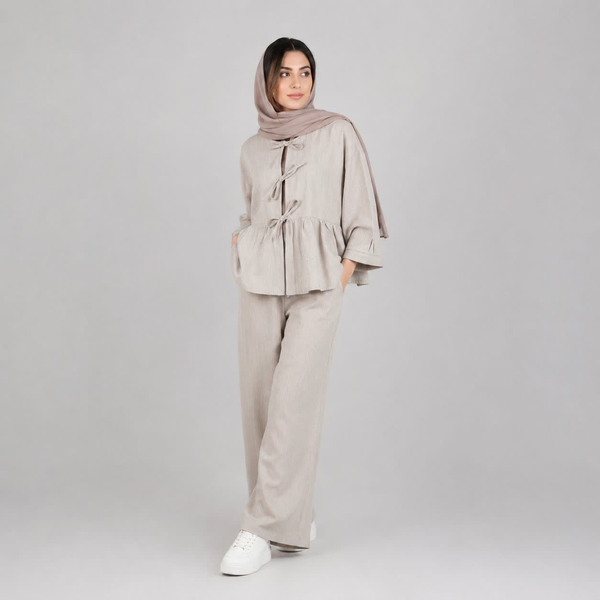 شومیز زنانه عروسکی چین دار آویسا