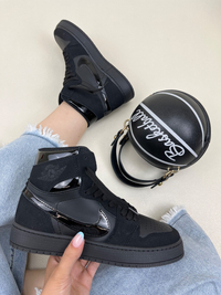 کتونی ساقدار زنانه نایک جردن 1 nike jordan1 کد 912