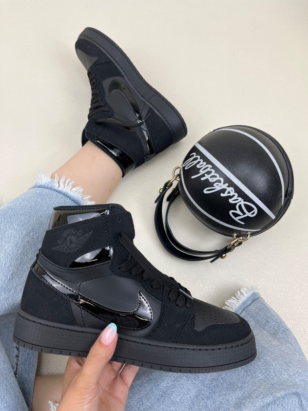 کتونی ساقدار زنانه نایک جردن 1 nike jordan1 کد 912
