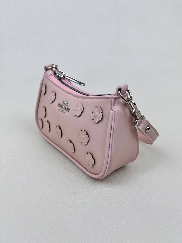 کیف زنانه پاسپورتی همایلی رو گل کواچ COACH کد 1578